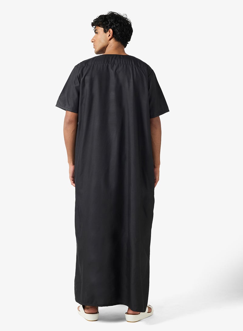 روبرت وود ثوب كلاسيكي بياقة مستديرة - Image 2